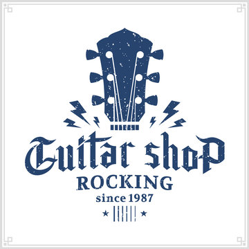 Guitar Shop Logo
