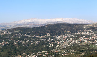 Obraz premium Mt Sannine, Lebanon
