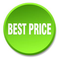 best price green round flat isolated push button