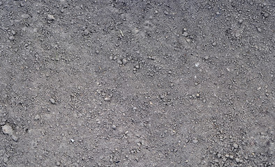 Gray ground surface. Close up natural background
