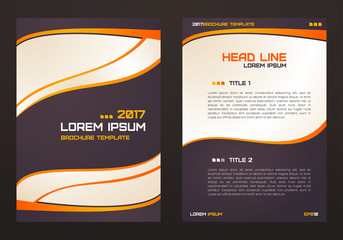 brochure template, flyers, leaflets, letters, advertisements