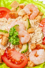 shrimp vegetable salad