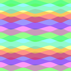 Colored Waves. Seamless Abstract Pattern. The pattern for the web, e-mail, cards, posters etc.