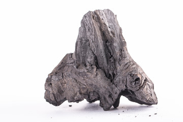 Traditional charcoal wood