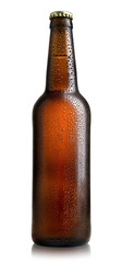 Brown bottle of beer