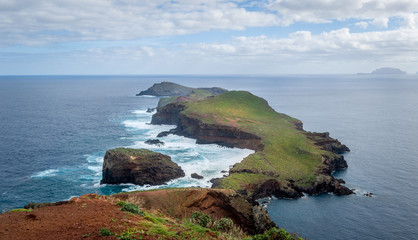 Madeira island eastern tail hiking route