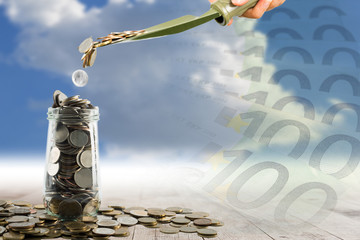 Save money with shovel