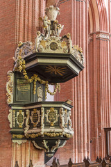 Fototapeta na wymiar Kirche Sankt Marien, Wismar
