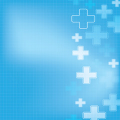 Obraz premium Abstract medical background. EPS 10.