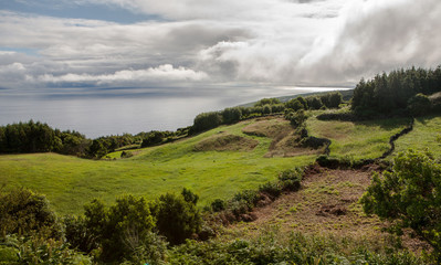 Fototapeta na wymiar Portugal, Azores, Pico island.