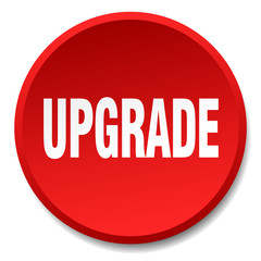 upgrade red round flat isolated push button