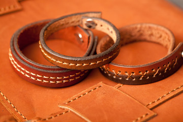 leather bracelet