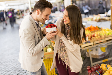 Couple in Rome
