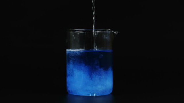 Test Tube , chemical experience, black background