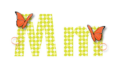 Litera, alfabet, m © felicytka