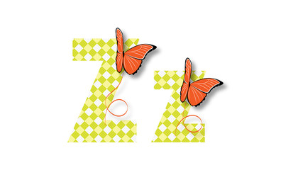 Litera, alfabet, z © felicytka