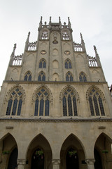 Fototapeta premium Historisches Rathaus in Münster, Nordrhein-Westfalen
