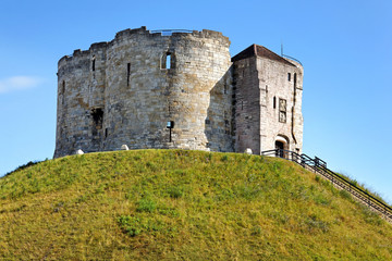 Clifford’s Tower, York Castle, England