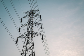 High voltage pole