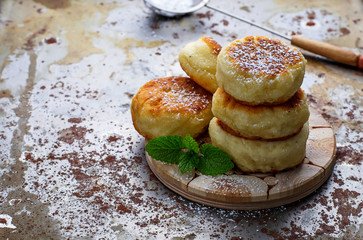 Cottage cheese pancakes