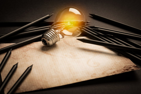 Creative writing concepts.