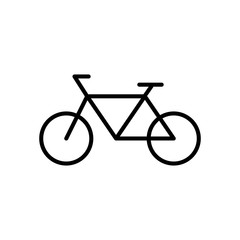 Bicycle icon. Vector illustration