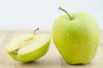 Fresh green apple