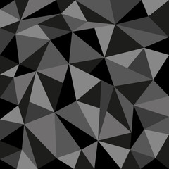 Schwarzer geometrischer Hintergrund