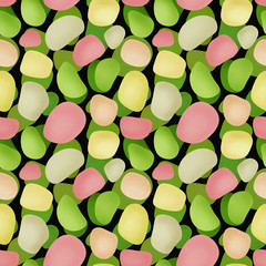 Seamless rock stones background for design