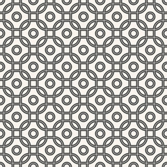 seamless monochrome geometric pattern.
