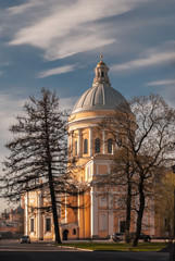 Trinity Cathedral of the Alexander Nevsky Lavra in Saint-Petersburg.