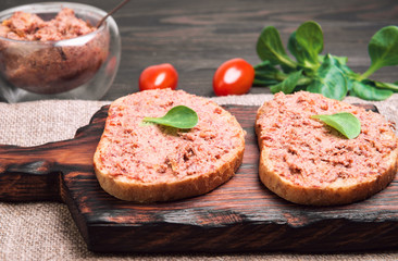 Two sandwiches food photo