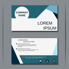 Business visiting card template