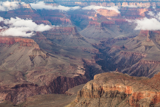 Grand Canyon National Park at dusk, Arizona, USA