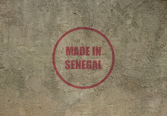 Senegal de üretilmiş