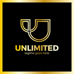 Unlimited Logo - Letter U