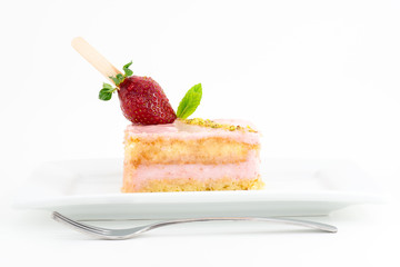 mousse alle fragole