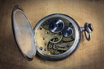 Pocket watch inside