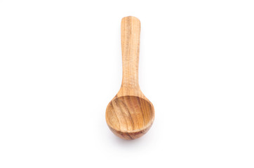 Wooden Spoon isolated on white background