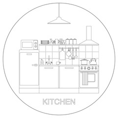 Kitchen interior - 107805381