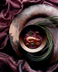 Shrimp and Noodle soup