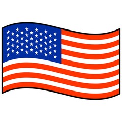 Fototapeta premium Flag of United States