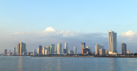 Fototapeta premium The picture of Manila bay, Philippines