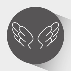 angels wings design 