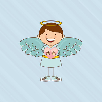 cute angel design 