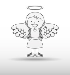 cute angel design 