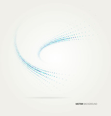 Vector halftone dots.