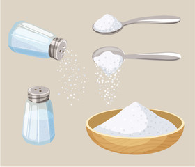 Set of salt - 107814907