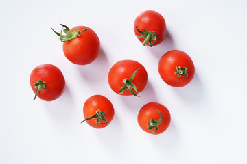 Tomatoes. red ripe tomatoes