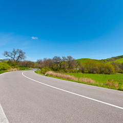 Fototapeta premium Asphalt Road